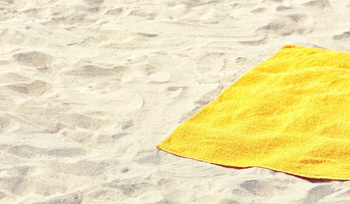 Reciclaje toallas playa