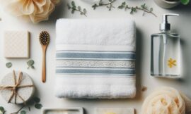 Patrones y diseños creativos en toallas de baño
