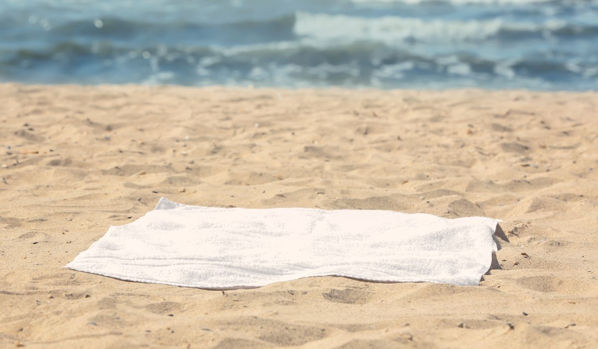 Cuidado toallas playa